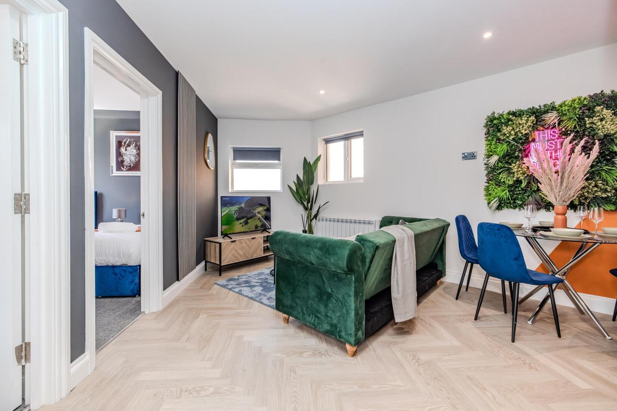 Super Central 2 Bedroom Flat I Next To Shopping Center & Brighton Beach Exterior foto